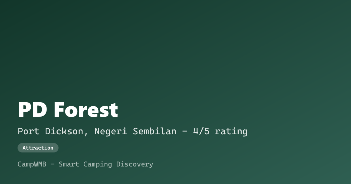 Visual sementara PD Forest