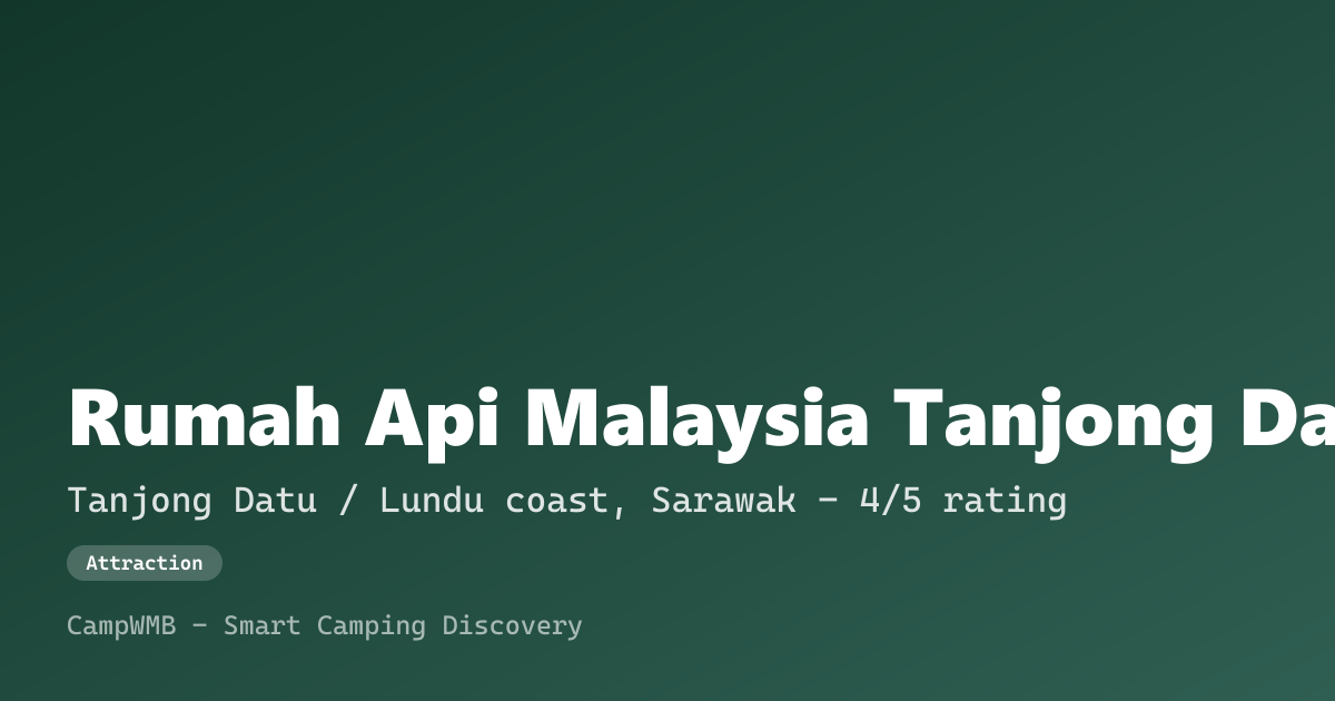 Visual sementara Rumah Api Malaysia Tanjong Datu