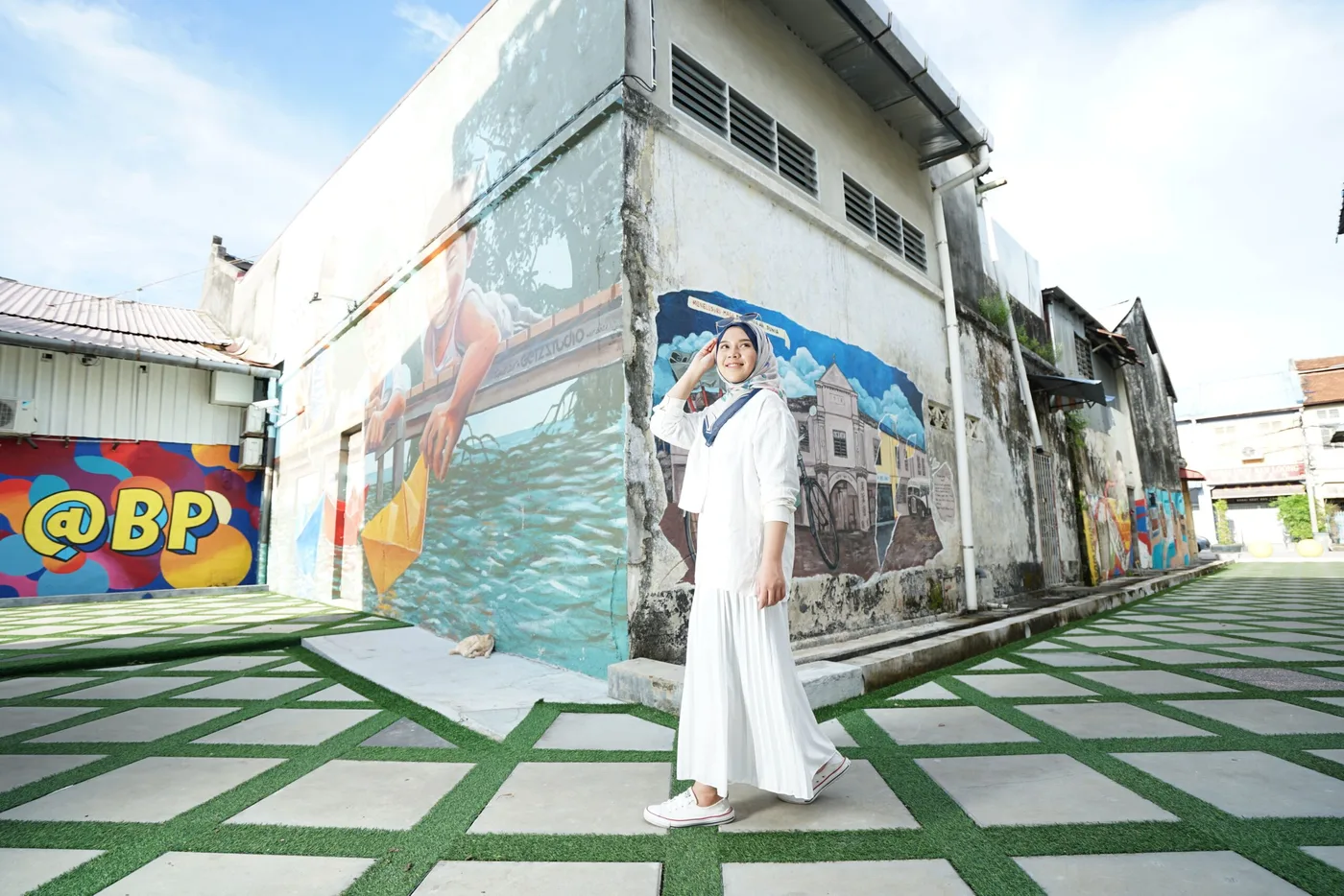 Batu Pahat Street Art — foto sebenar 3