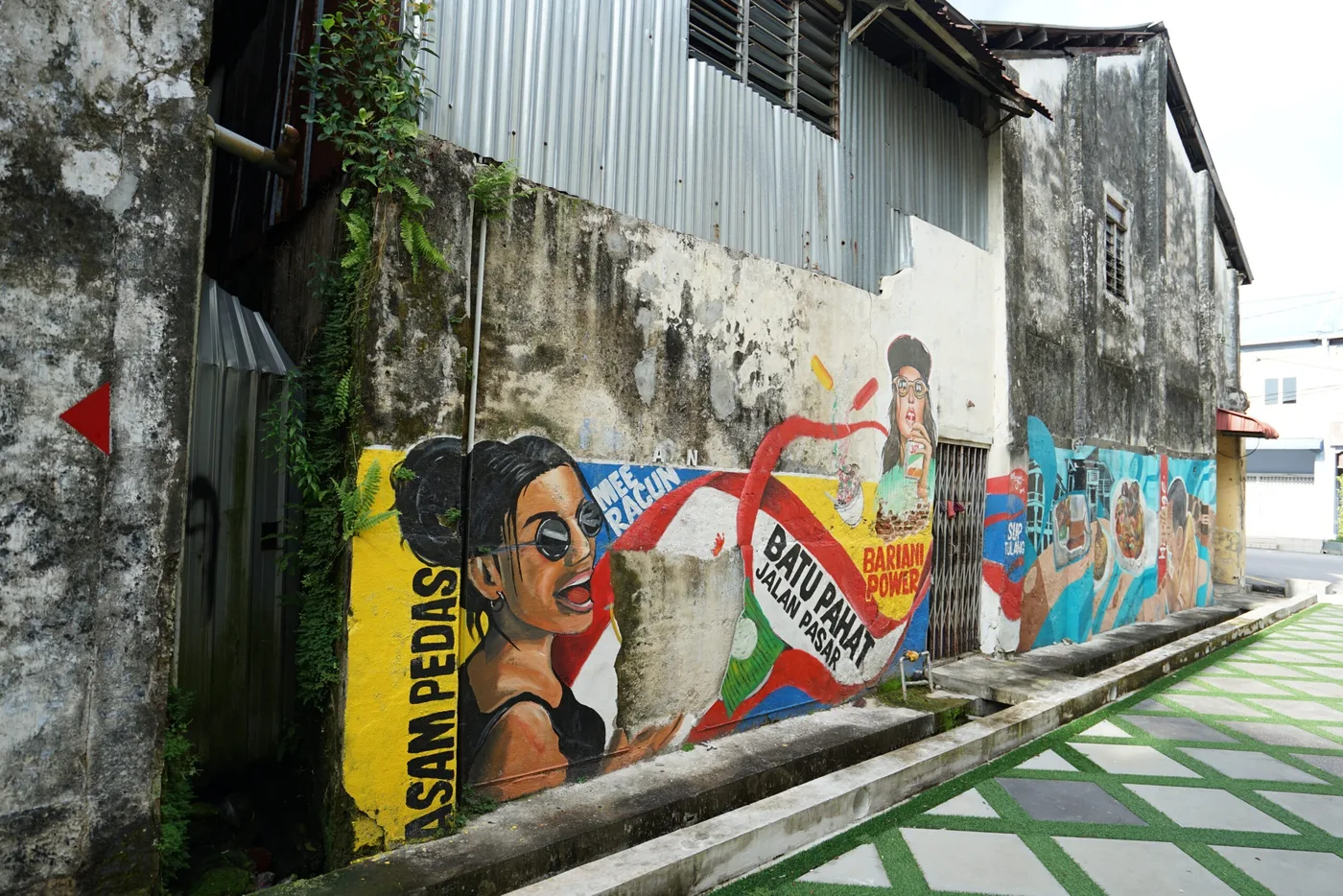 Batu Pahat Street Art — foto sebenar 4