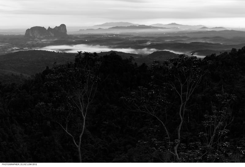 Gambar 2 Bukit Panorama Sungai Lembing