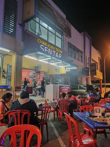 Char Kuey Teow Sentap — foto sebenar 3