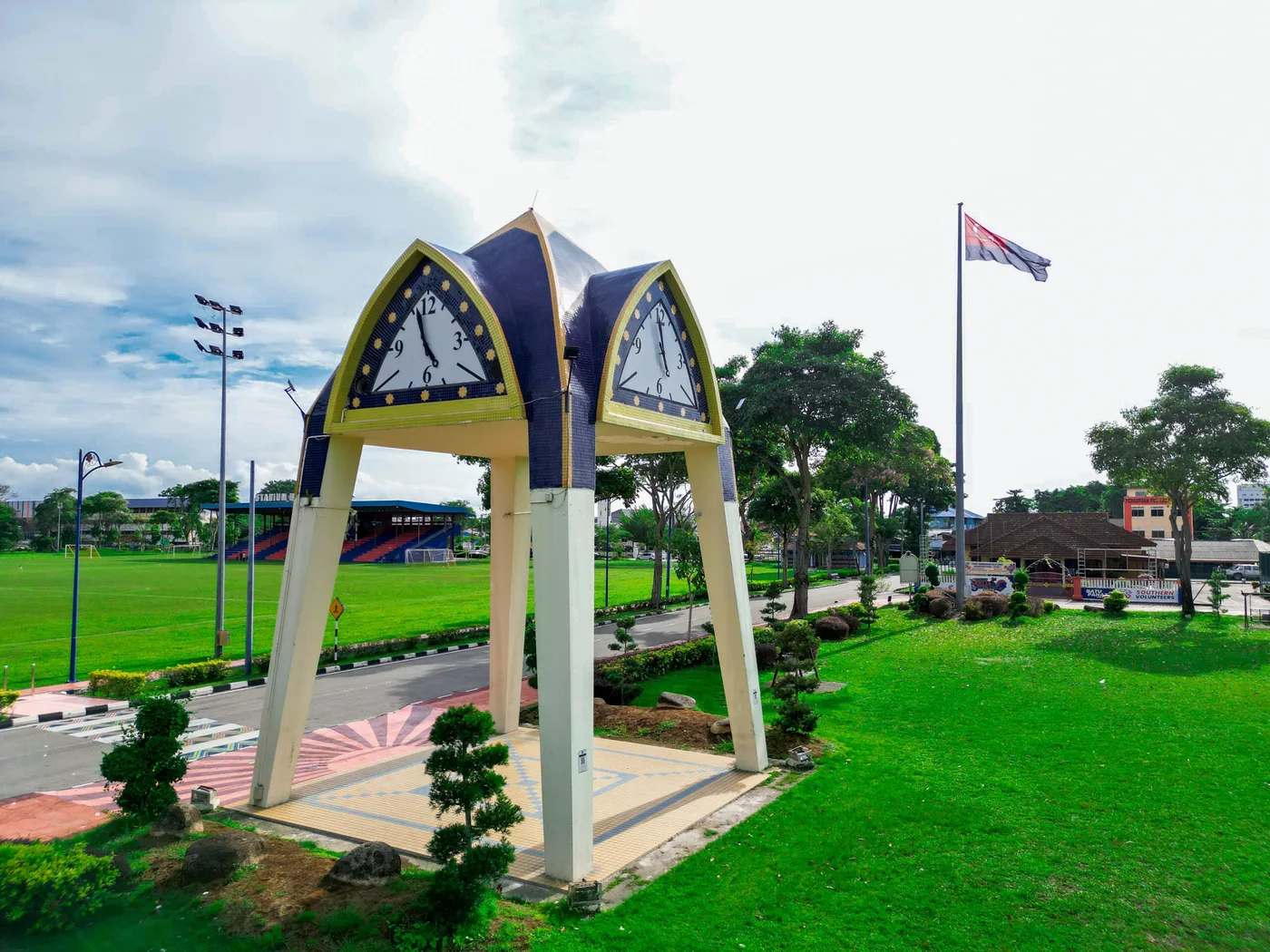 Dataran Penggaram Batu Pahat — foto sebenar 4