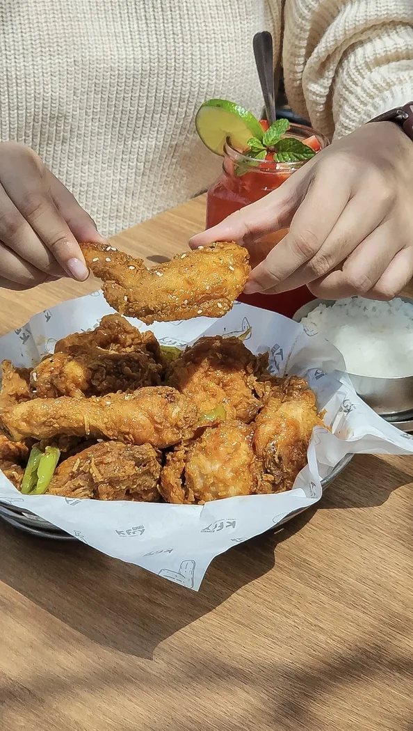 K FRY Urban Korean Batu Pahat — foto sebenar 4