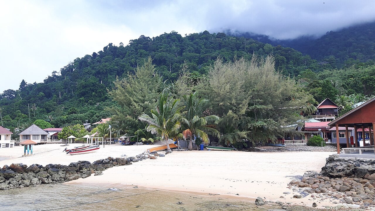 Gambar Kampung Genting Tioman