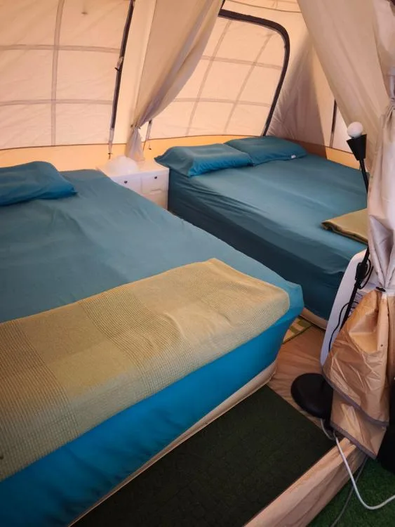Kanopi Tipi Glamping — foto sebenar 6