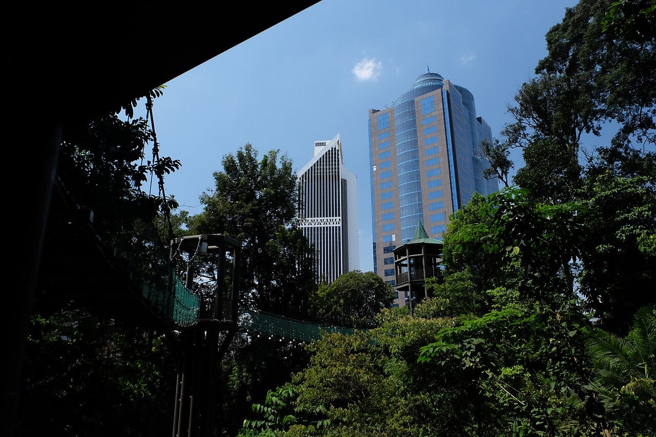 Gambar 2 KL Forest Eco Park Bukit Nanas