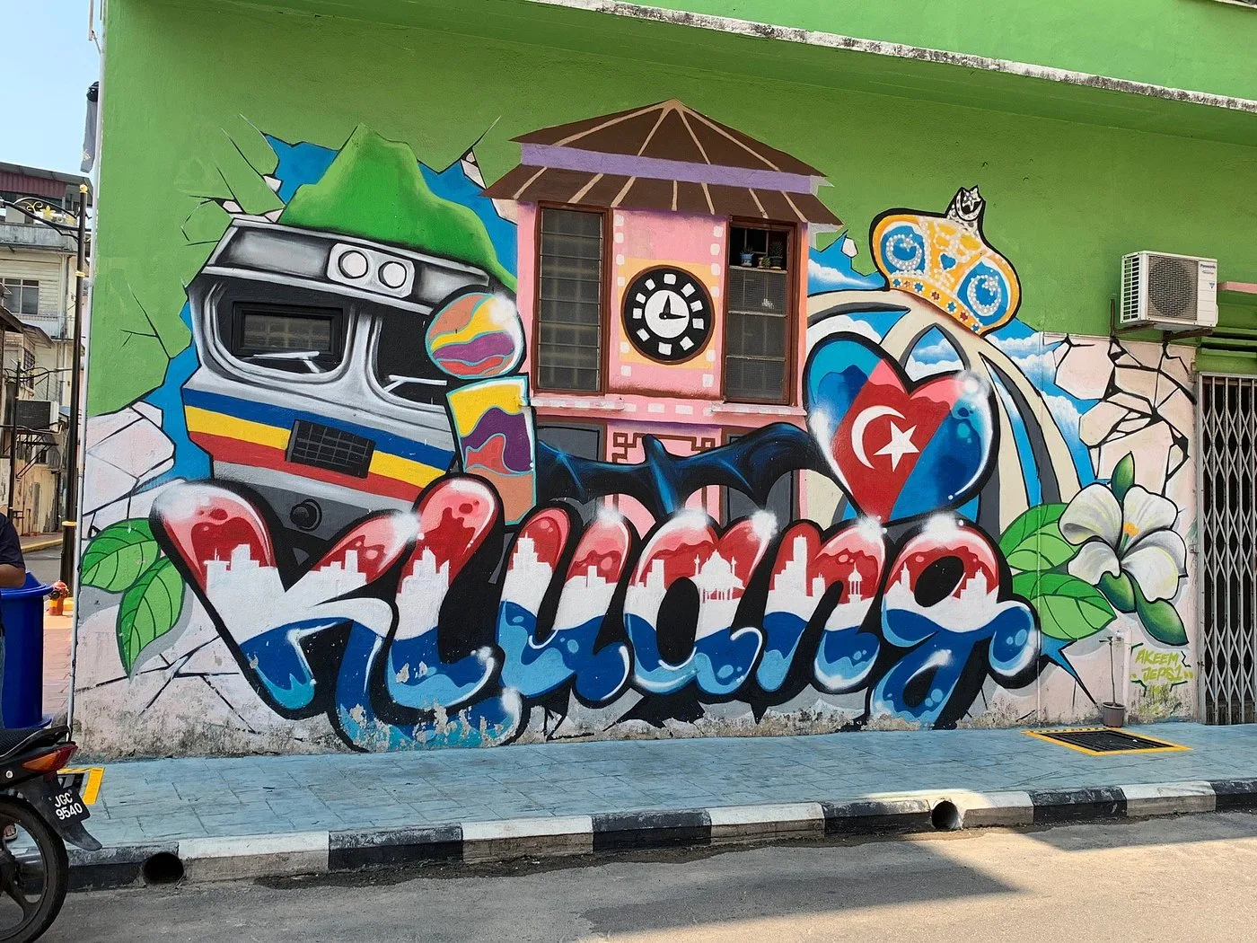 Gambar Kluang Street Art