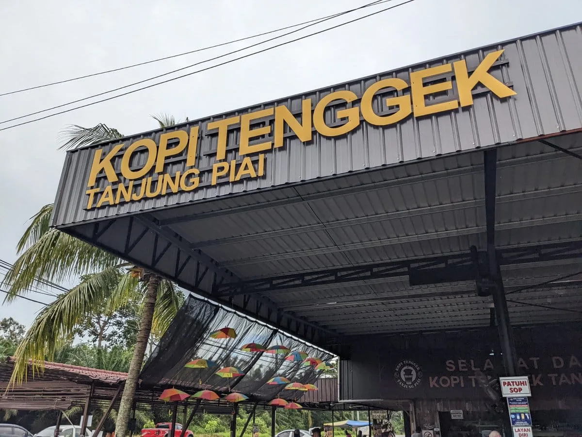 Kopi Tenggek Tanjung Piai — foto sebenar 2