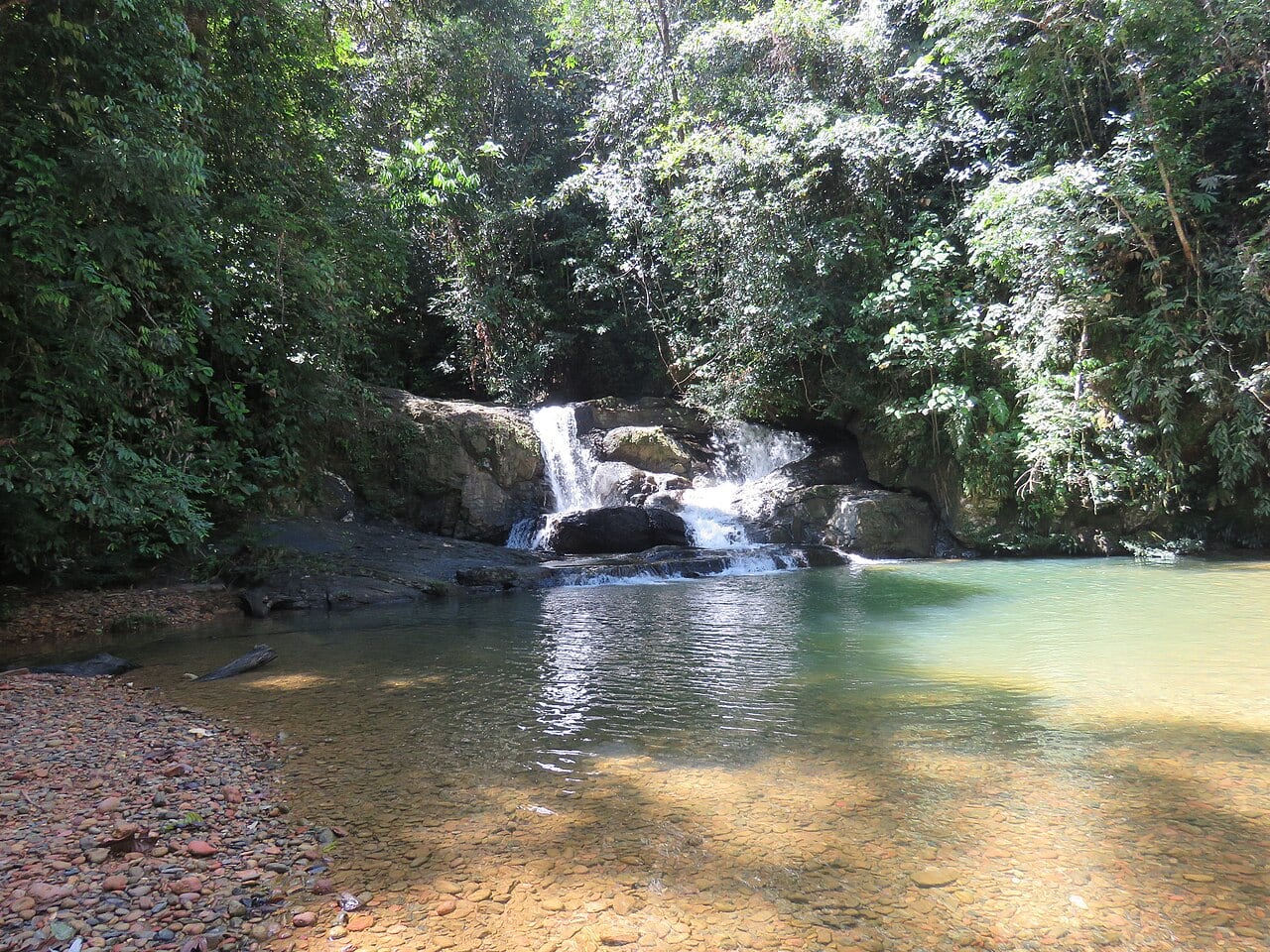 Gambar 2 Long Iman Badesai Waterfall