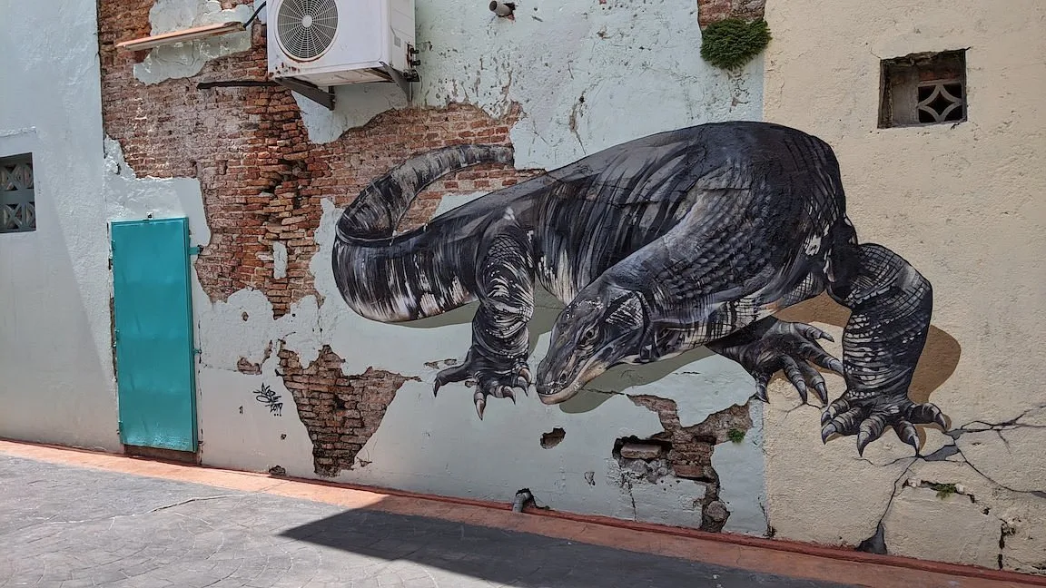 Maharani Mural Lane — foto sebenar 4