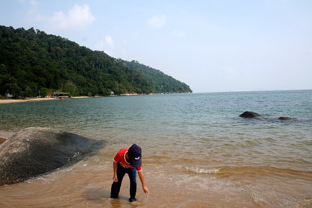 Gambar Pantai Pasir Bogak Pangkor