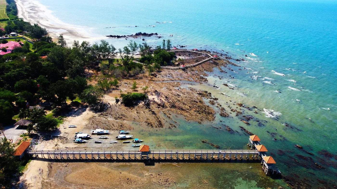 Tanjung Balau Beach — foto sebenar 4