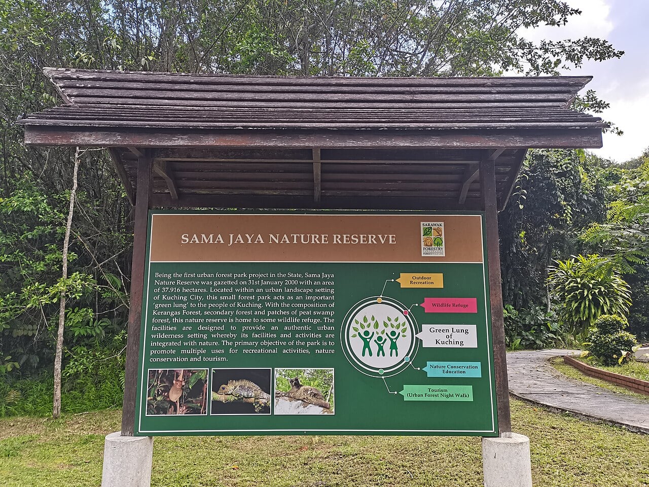 Gambar 2 Sama Jaya Nature Reserve