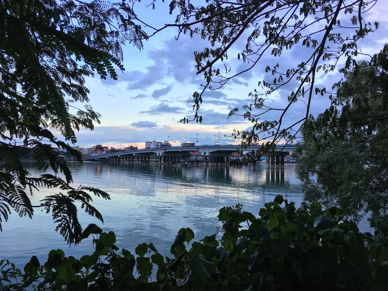 Sultan Ismail Bridge — foto sebenar 4