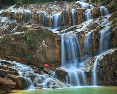 Gambar 2 Sungai Pandan Waterfall (Jiwacamp)