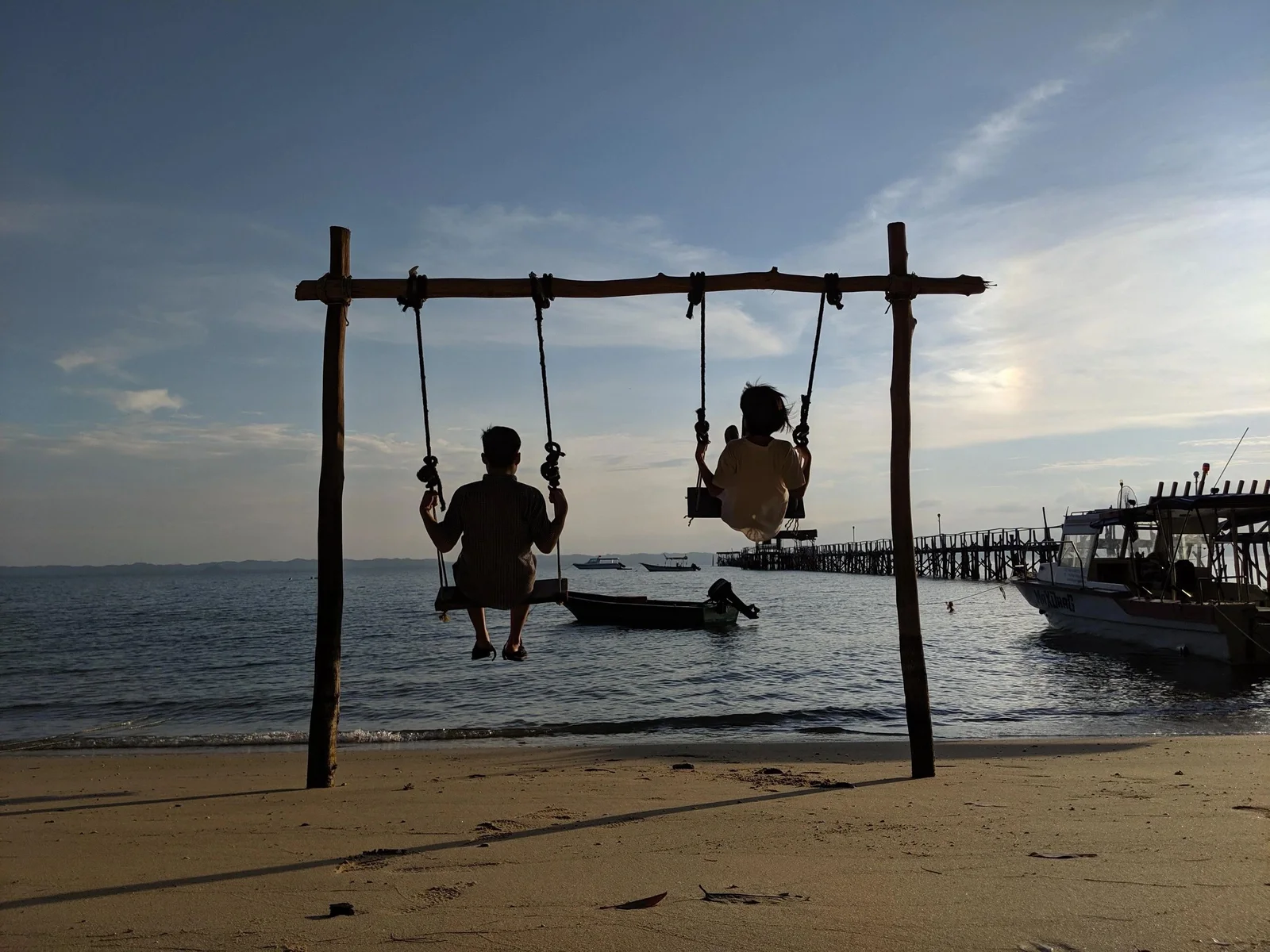 Twinbeach Sanctuary Pulau Sibu — foto sebenar 3
